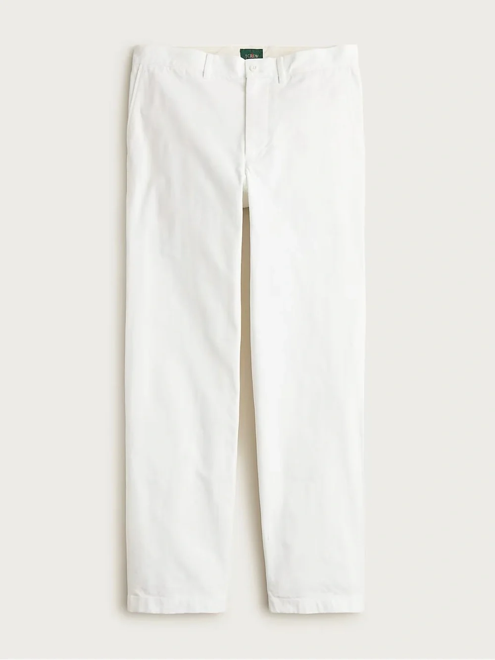 J. CREW Classic chino pant in White Size 32/32 NWT $98 BE611